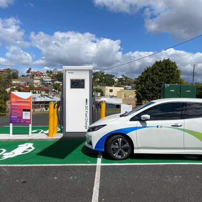 60KW-120KW Tipo 3 EVCS Plug In DC E Veicolo EV stazione di ricarica rapida