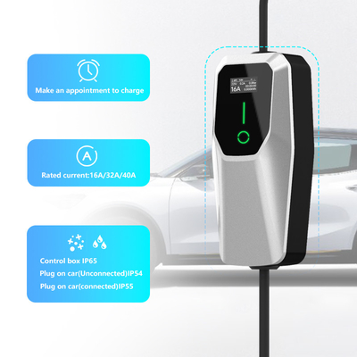 3.5kW 7kW 11kW Ev caricabatterie Ac portabile pila di ricarica IP65 impermeabile