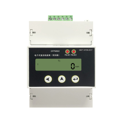 Misuratore di potenza energetica piccolo smart RS485 Modbus Data Logger pila di ricarica 50imp/KWh