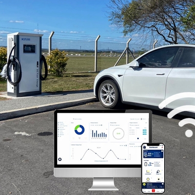 Alberghi Appartamenti 3 Fase Ev Caricabatterie Dual Smart DC Fast Electric Car 150-1000V