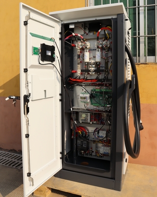 Alberghi Appartamenti 3 Fase Ev Caricabatterie Dual Smart DC Fast Electric Car 150-1000V
