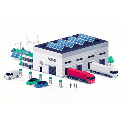 Soluzioni di ricarica per veicoli elettrici a energia solare