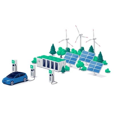 Soluzioni di ricarica per veicoli elettrici a energia solare