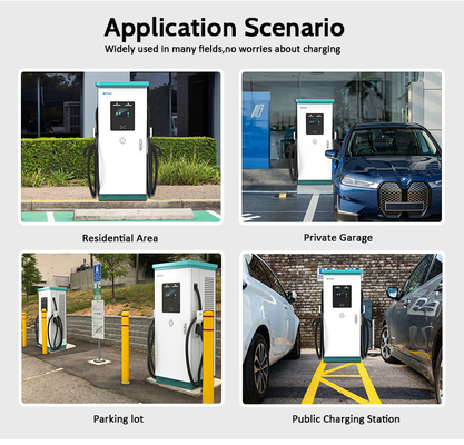 Gli schermi pubblicitari pubblici Commerciale DC EV Fast Charger 180KW 240KW