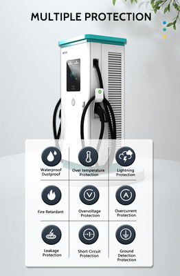 Gli schermi pubblicitari pubblici Commerciale DC EV Fast Charger 180KW 240KW