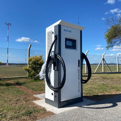 AC 0A-182A Portata di corrente di ingresso doppi connettori caricabatterie EV per auto elettriche 120kw