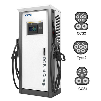 Stazione di ricarica per auto Smart Ev Tipo 1/2 con potenza di uscita di 60 kW e rete ad alta frequenza