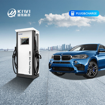 Stazione di ricarica per auto Smart Ev Tipo 1/2 con potenza di uscita di 60 kW e rete ad alta frequenza