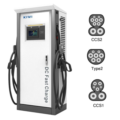 Voltaggio di uscita DC 200V-1000V 60KW 120KW CCS2 Chademo Tipo2 EV