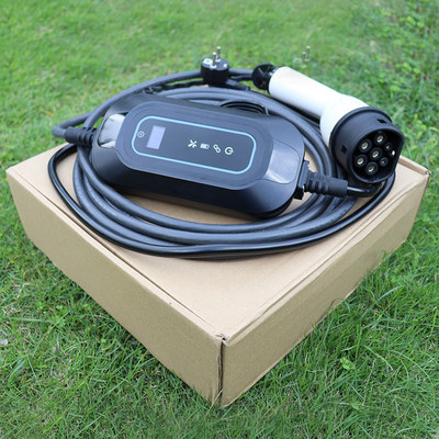 3.5kw Livello 2 EV caricabatterie portatili plug-in carica di avvio corrente di uscita 16A per esterni