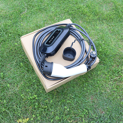 3.5kw Livello 2 EV caricabatterie portatili plug-in carica di avvio corrente di uscita 16A per esterni