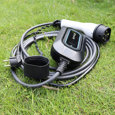 Stazione di alimentazione per auto portatile con tipo B RCD 30mA 6mA AC Leakage e comunicazione RS485