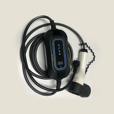 Caricabatterie per auto elettriche portatili 16A rilevamento della temperatura di connessione per Tesla Model S