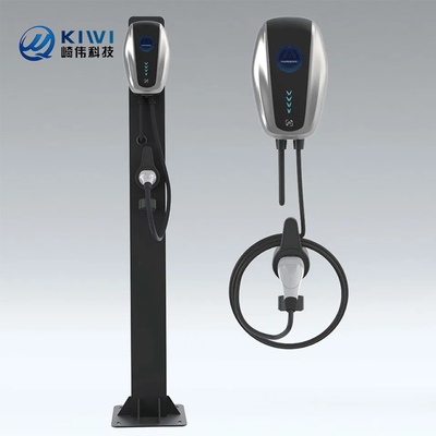 Volkswagen ID 4 EV Charger 7kw schermo LCD monofase tipo 2 con rilevamento dell'isolamento