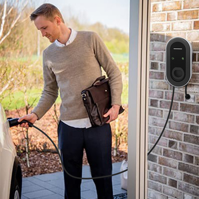 11KW/7KW Wallbox EV Charging Station con impedenza AC- e PE per il rilevamento dell'isolamento