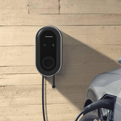 Livello IP55 Stazione di ricarica LCD EV da 4,3 pollici per pile di ricarica AC elettrica domestica