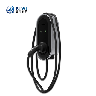 Stazione di ricarica per veicoli elettrici a tre fasi di tipo 2 da 11 kW con applicazione RFID e protezione contro le perdite di corrente alternata