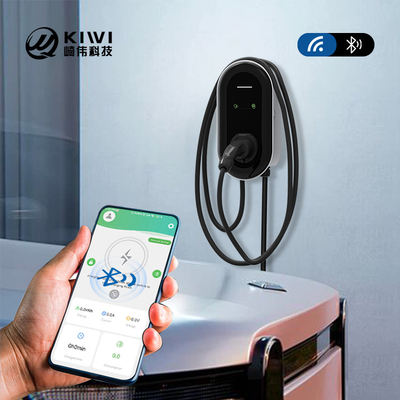 14kw EV Wallbox di ricarica con rilevamento della temperatura di connessione e rilevamento dell'isolamento