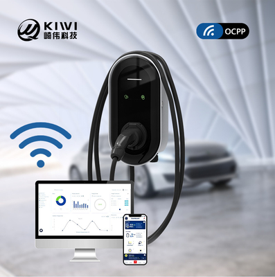 11kw Wifi DC LCD Display CCS2 Car EV Wallbox Charger per una ricarica rapida e comoda