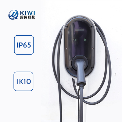 11kw Wifi DC LCD Display CCS2 Car EV Wallbox Charger per una ricarica rapida e comoda