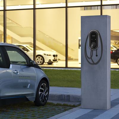 11Kw 22Kw 3 fase 7Kw DC 72V 9.2Kw Commerciale caricabatterie veloce a corrente continua per Tesla Modelli stile di design moderno
