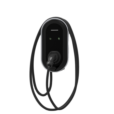 Caricabatterie veloci per veicoli elettrici a parete/colonna KIWI da 22 kW per tensione di ingresso di 380v e cavi di tipo 1