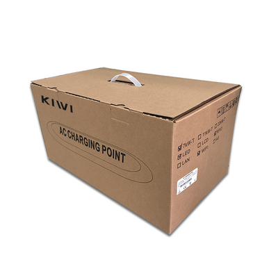 Determinazione di isolamento da impedenza AC e PE 32A caricabatterie per veicoli elettrici KIWI Home Wallbox Station