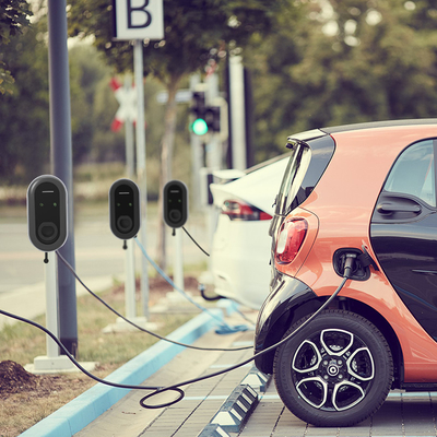 Caricabatterie per veicoli elettrici di tipo 2 a 3 fasi 32A per Tesla Model 3 portatile e con frequenza di rete di 50Hz±10Hz