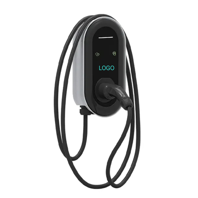 7kw caricabatterie di livello 2 per veicoli elettrici con spina EV di tipo 2 e installazione a parete