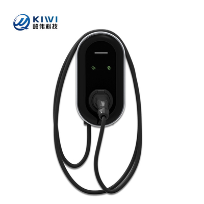 Stazione di ricarica per veicoli elettrici di livello 2 con uscita e monitoraggio della tensione di 7 kW