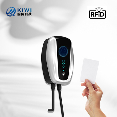 50Hz±10Hz Grid Frequency Tipo 2 Stazione di ricarica EV con Kiwi Mini Ocpp 7kw Wall Box