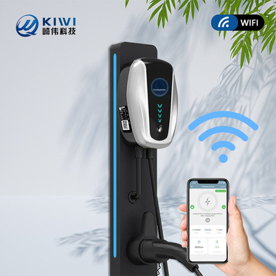 50Hz±10Hz Grid Frequency Tipo 2 Stazione di ricarica EV con Kiwi Mini Ocpp 7kw Wall Box