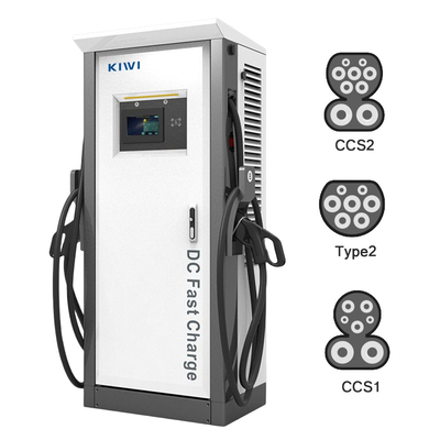 60kw 120kw corrente di uscita CCS2 Chademo Tipo2 EV DC pile di ricarica per veicoli elettrici