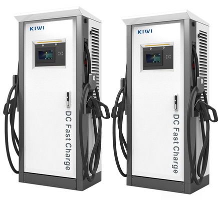 120kw CCS1 CCS2 Car Chademo EV DC Rapid Charging Station con frequenza di rete 50Hz±10Hz