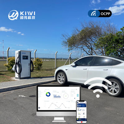 Caricabatterie per veicoli elettrici per parcheggio di supermercati