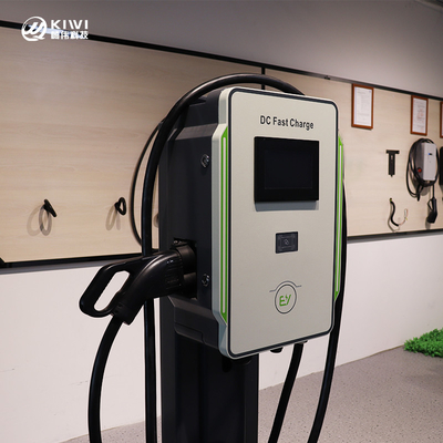 Piattaforma di ricarica per auto elettrica OEM Livello 3 Montaggio a parete 30kW caricabatterie DC CCS1 CCS2 GB/T