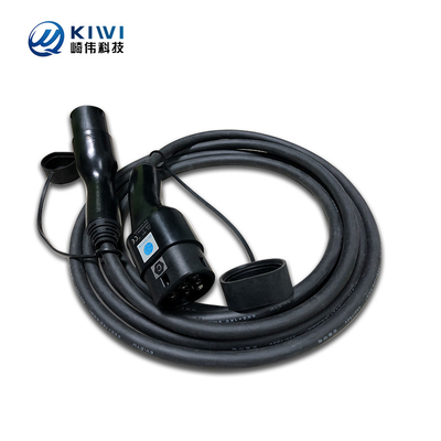 Cable portatile per caricabatterie per veicoli elettrici KIWI da tipo 1 a tipo 2 Classe di fiamma UL94-V0