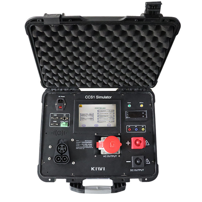DIN70121 Protocollo CCS1 CCS2 CHAdeMO Kit di ricarica del simulatore di veicoli elettrici GB/T