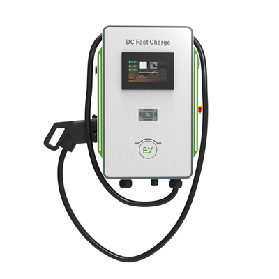 Caricabatterie a parete a corrente continua 30kW 40kW Auto CCS 40A Caricabatterie veloci per veicoli elettrici 600V Frequenza di rete 50Hz