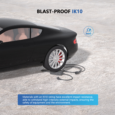 3.5kw 16A Home Electric con schermo di prenotazione di ricarica Gbt Portable EV Charger per i veicoli elettrici facili da caricare