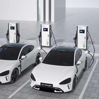 Stazione di ricarica rapida a corrente continua per veicoli elettrici commerciali e autobus CCS Chademo Ocpp 1.6 60kW 80kW 120kW 150kW EV