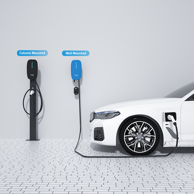 Stazione di ricarica per auto elettrica intelligente 7kw 11kw caricabatterie elettriche a corrente alternata Tipo 2 Tipo 1 Wallbox 16A 32A