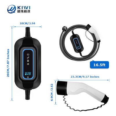 Stazione di ricarica per auto elettrica portatile per la casa tipo 2 3.5kw AC EV